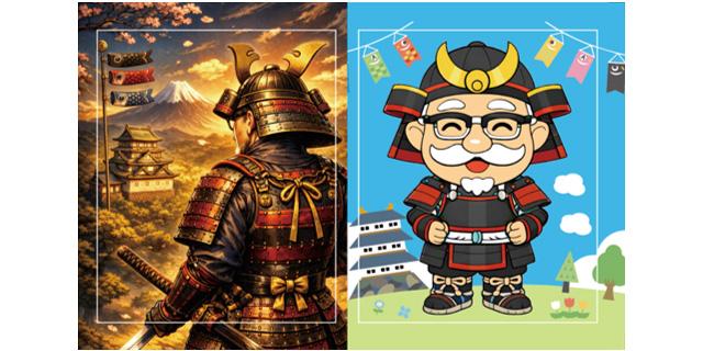 「武者カーネル オリジナルステッカー」