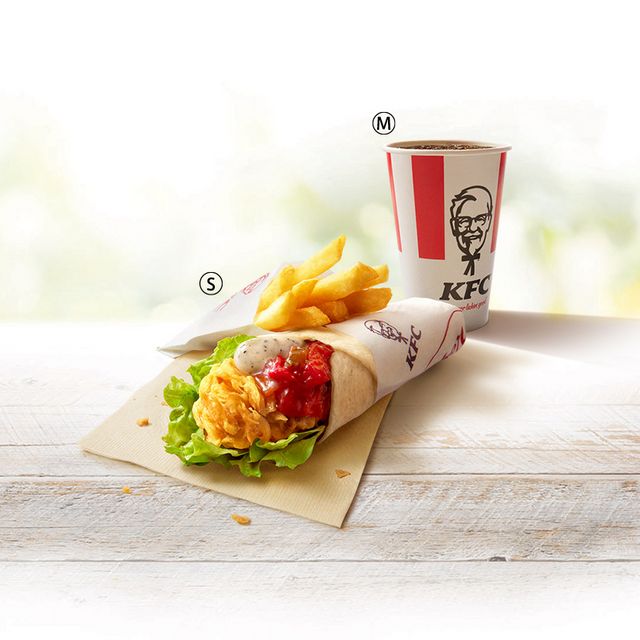 ランチＷ(ペッパーマヨツイスター) 