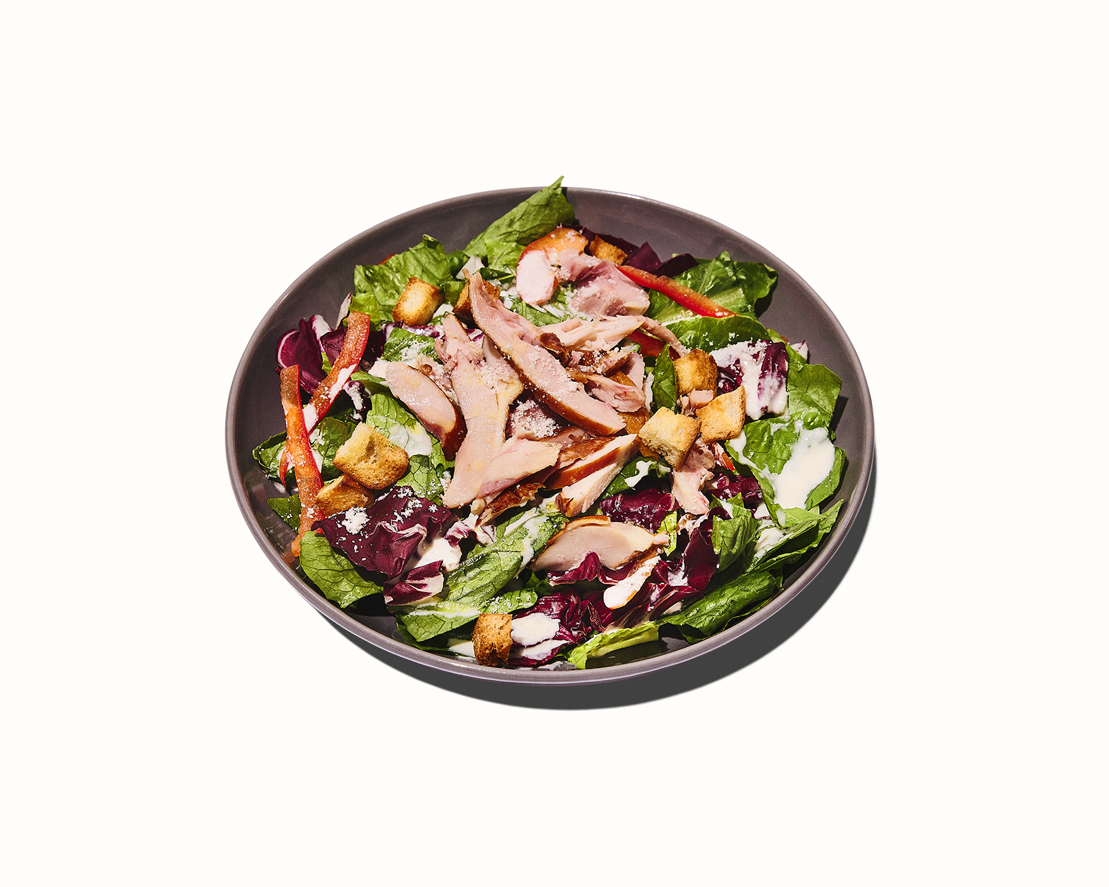 香るスモークチキンのシーザーサラダ