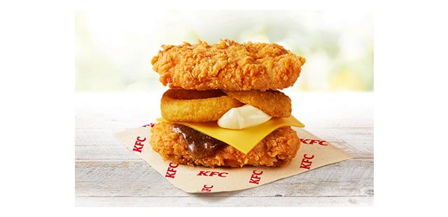 「ガーリックソースのオニオンフィレバーガー凄肉」イメージ